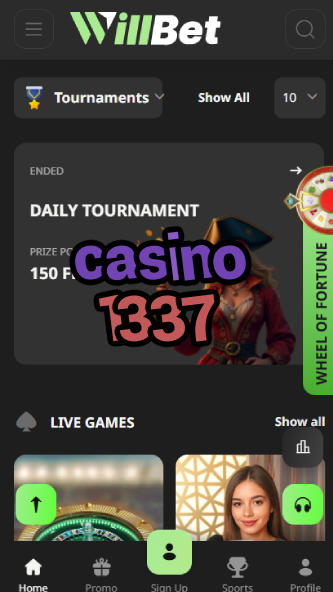 Casino 1337 - Elite Gamer Casino Platform-4x4casino.ydblkf.net